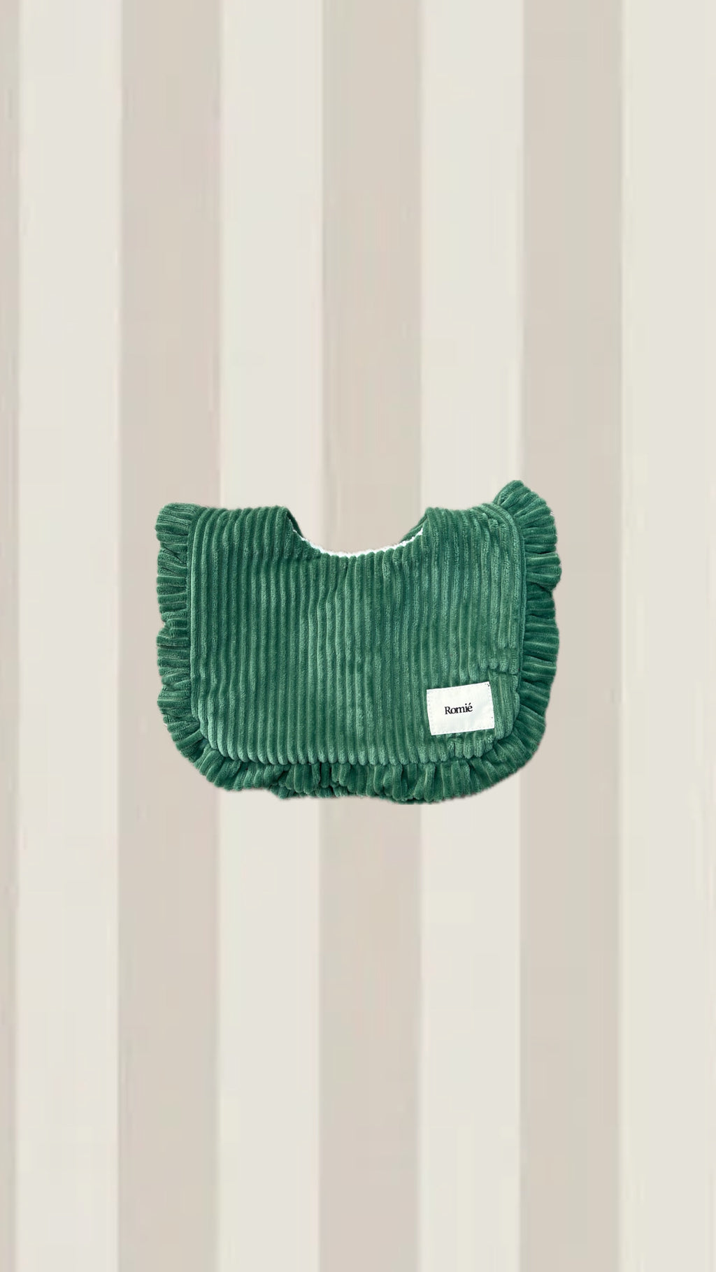 CUELLO BABERO PANA VERDE