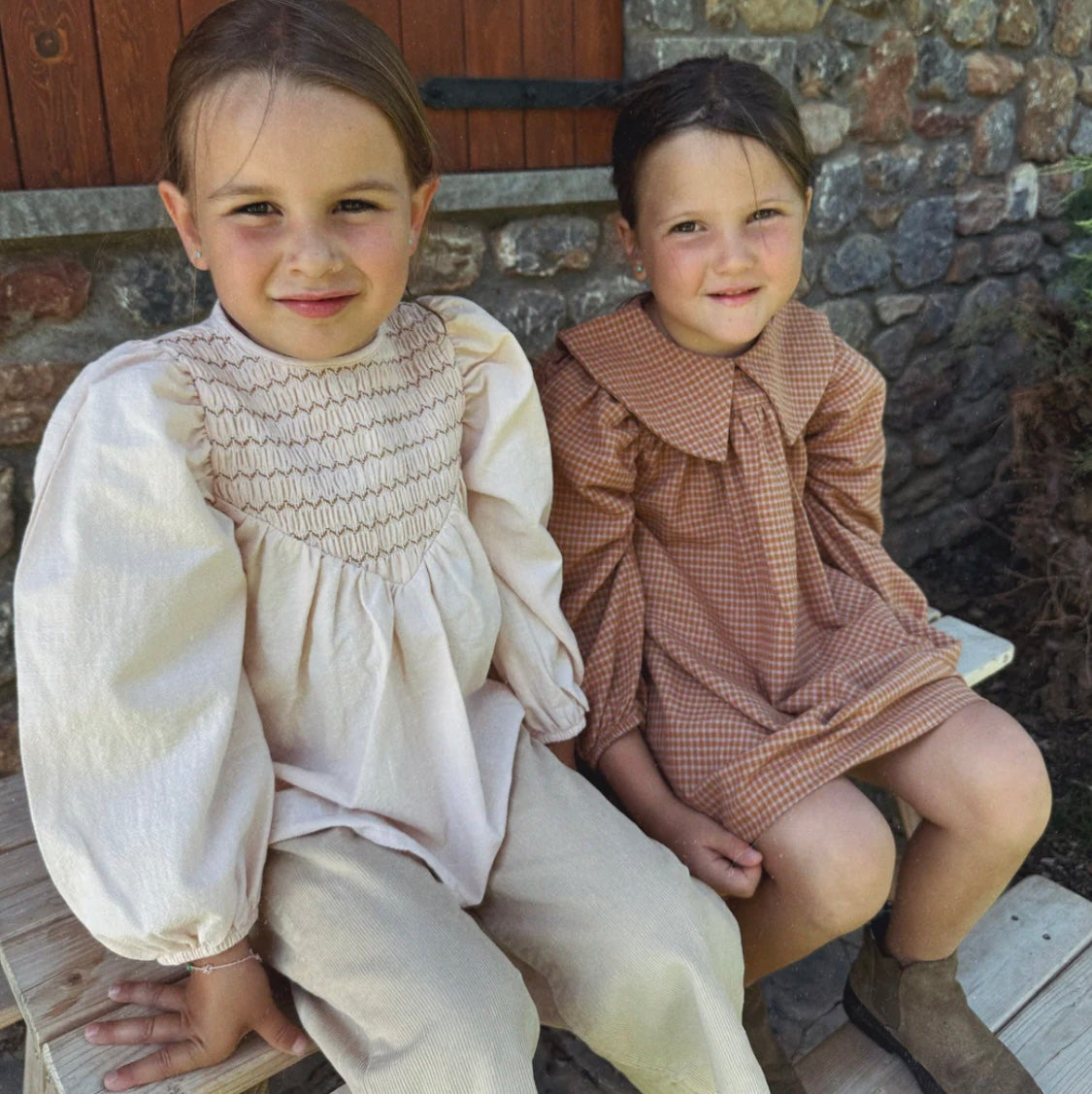 Pantalón kids pana beige