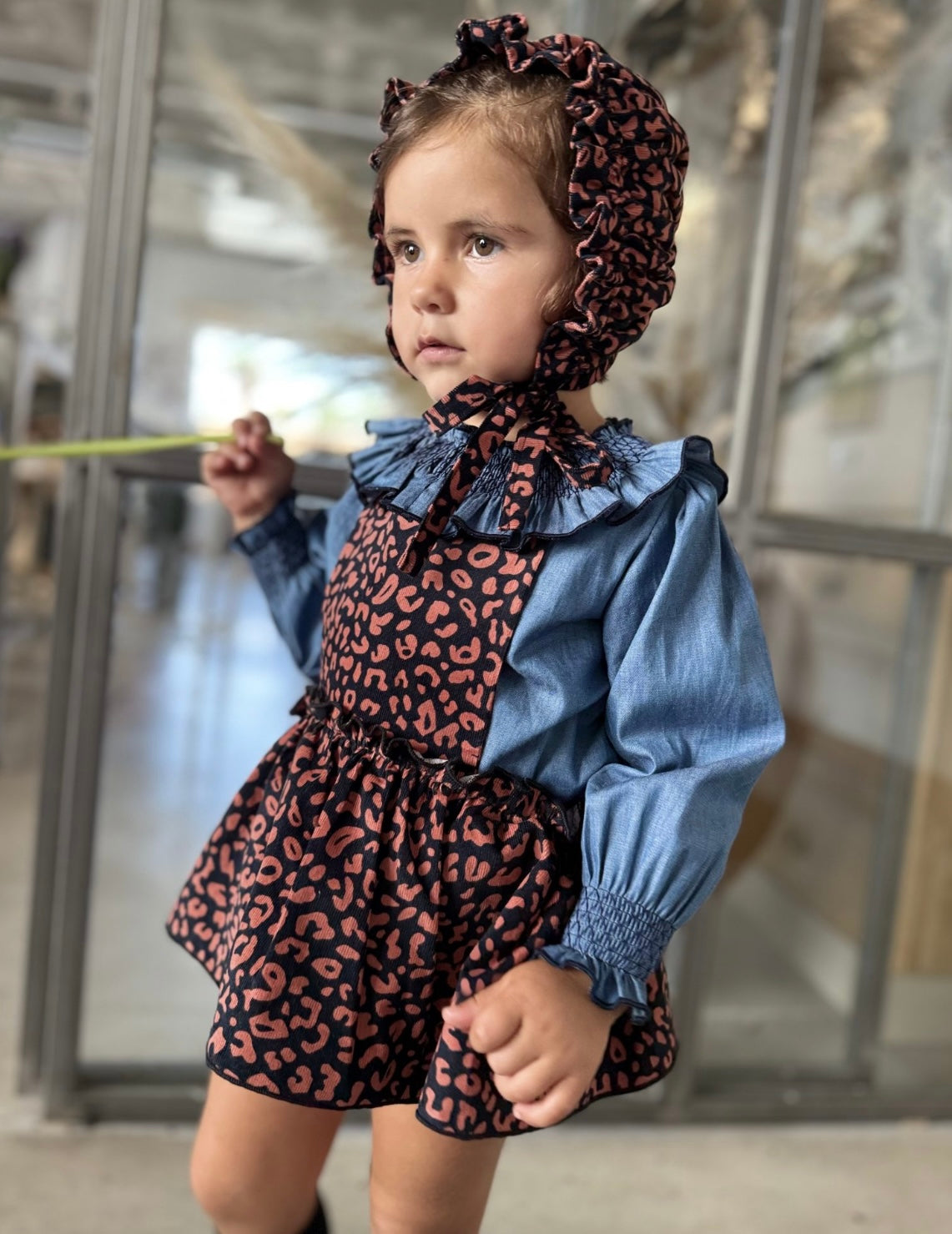 Ranita falda animal print