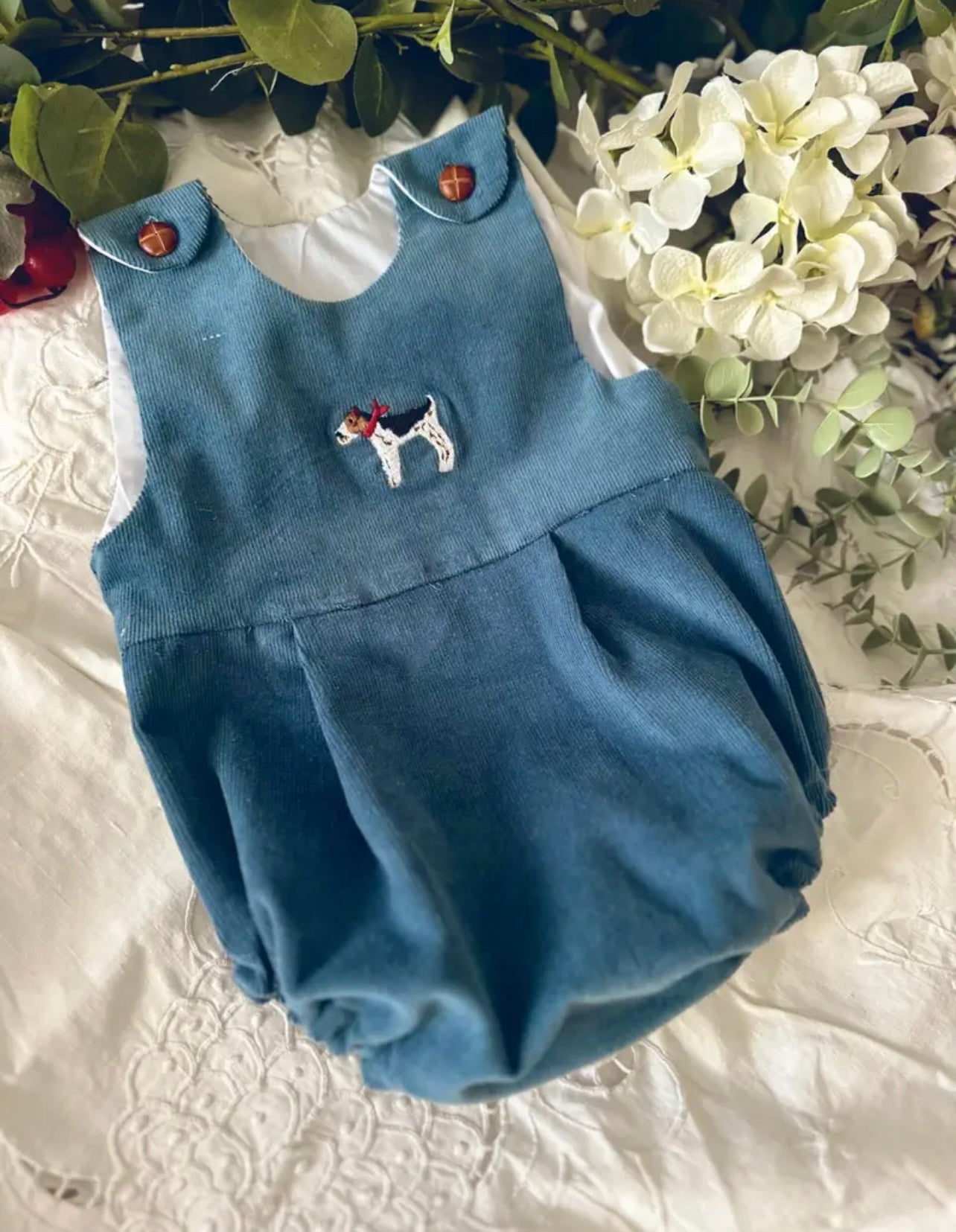 Pelele Perritos azul