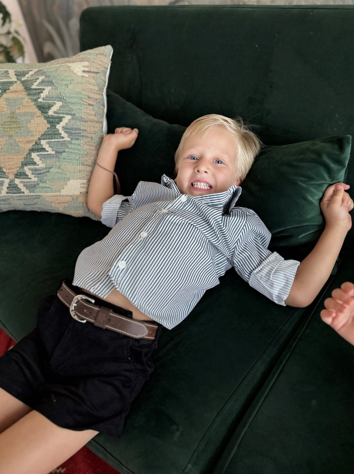 Camisa niño rayas llanten