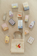 Wooden shopping cart – Green – Essentials